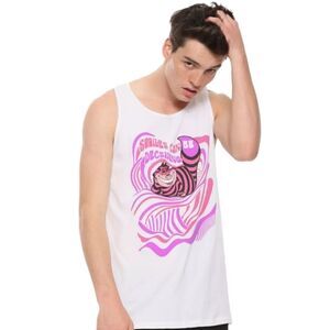 Disney Alice In Wonderland Cheshire Cat Smiles Tank Top
